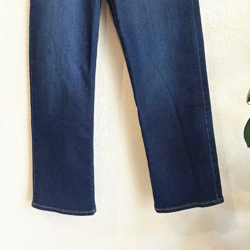 Levi's Ribcage Straight Dark Wash - Picture 3 of 10